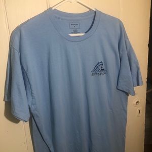Quicksilver blue t shirt